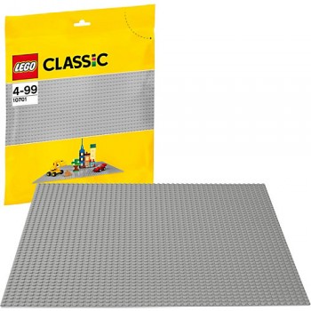 Строительная пластина серого цвета, 10701 LEGO Classic